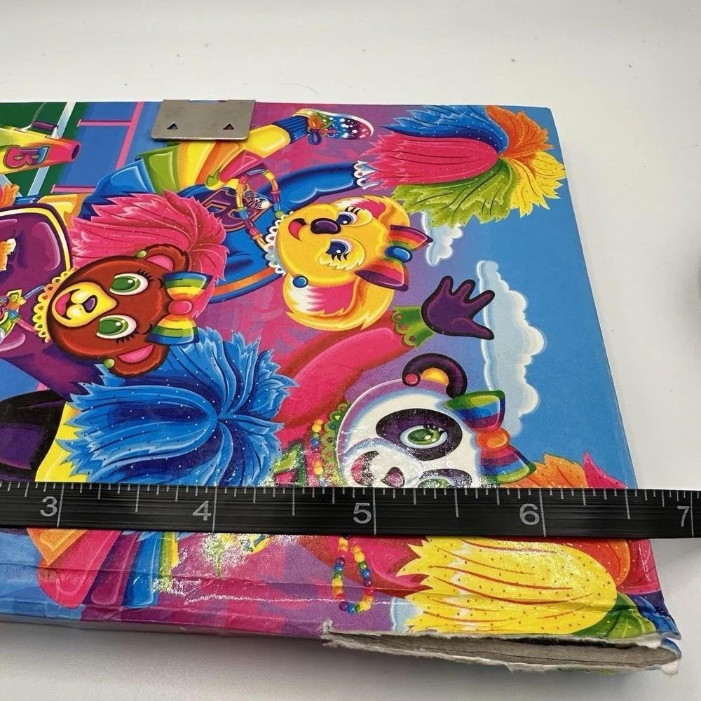 VTG Lisa Frank Cheerleader Bears Diary‎ Journal 90's